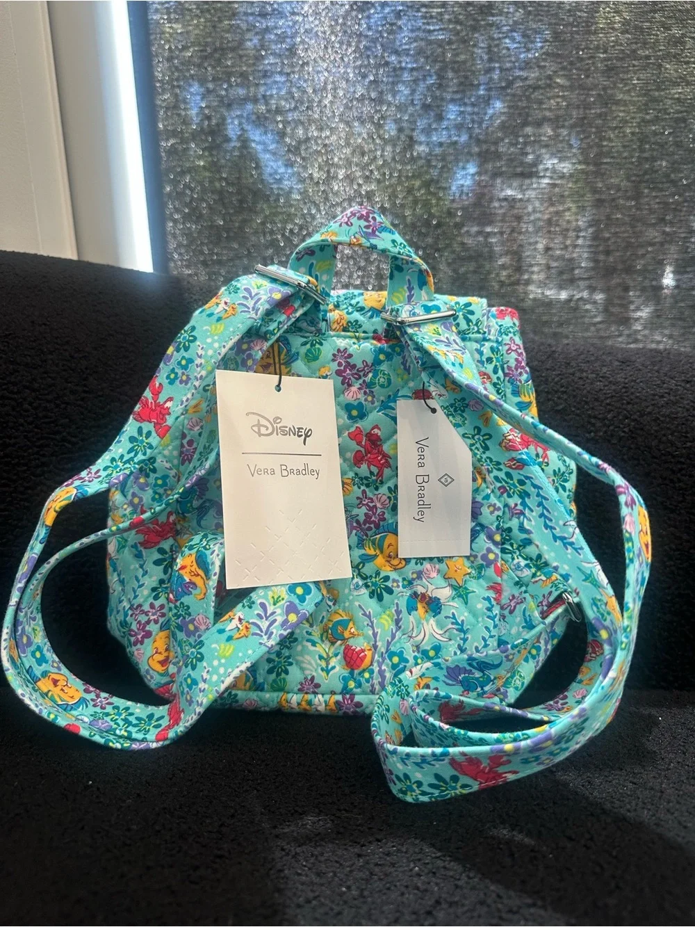 Vera Bradley x Disney The Little Mermaid mini backpack